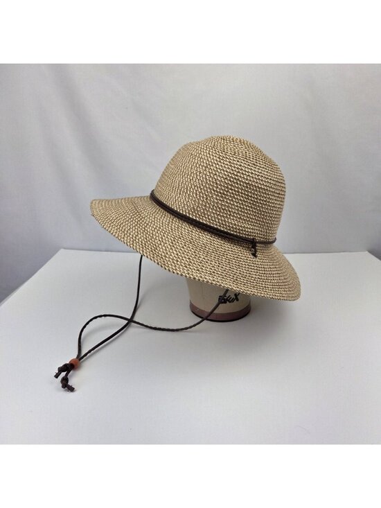 Solar Escape Wide Brim Sun Hat With Adjustable Chin Cord & Headband Lightweight main image 7